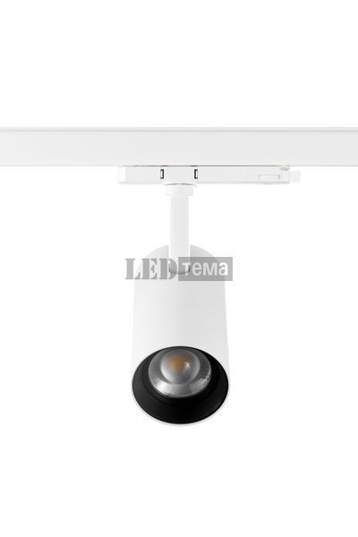 Pixo Zoom TUNE 2000LM 2700-6500 CRI90 DISPLAY WHITE 20W Трековый светильник диммируемый с переключателем температуры цвета Sylvania (0004526) 0004526 фото