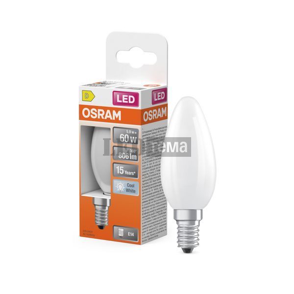 LED Star Classic B60 Filament 5,9W 840 FR E14 Світлодіодна лампа Osram (4099854116339) 4099854116339 фото
