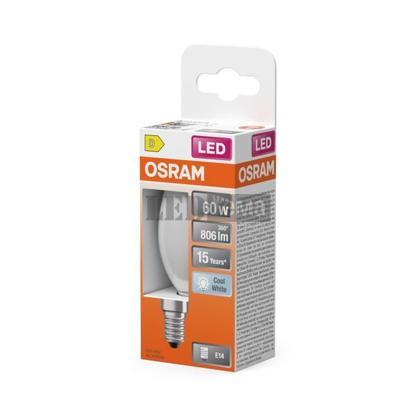 LED Star Classic B60 Filament 5,9W 840 FR E14 Світлодіодна лампа Osram (4099854116339) 4099854116339 фото