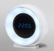 Світильник-нічник з годинником LEDVANCE NIGHTLUX CLOCK WHITE 6X1 0,3 Вт зі змінною температурою світла, вбудований акумулятор (4058075757721) 4058075757721 фото 3