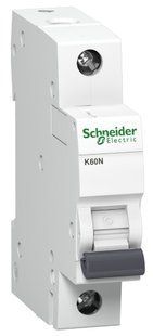 Автоматический выключатель K60N 1P 63A C 6кA, Schneider Electric (A9K02163) A9K02163 фото