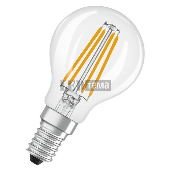 LED Star Classic P 40 Filament 3.4W 827 Clear E14 лампа світлодіодна OSRAM (4099854468759) 4099854468759 фото