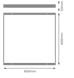 PANEL LOUVER SURF KIT 600 WT Аксесуар для світильника LEDVANCE (4099854155376) 4099854155376 фото 3