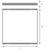 PANEL LOUVER SURF KIT 600 WT Аксесуар для світильника LEDVANCE (4099854155376) 4099854155376 фото 2