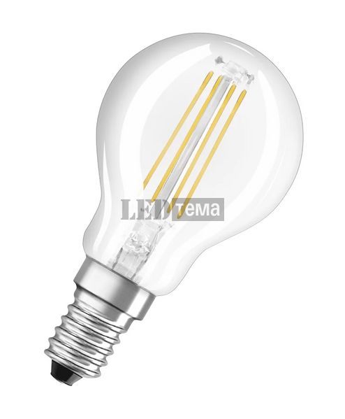 LED CL P60 DIM 6,5W/827 230V FIL E14 10x1 OSRAM Світлодіодна лампа димована (4058075447875) 4058075447875 фото