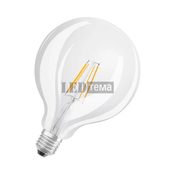 GLOB CL G125 60 6W/827 220-240V FIL E27 4X1 OSRAM Светодиодная лампа (4052899972377) 4052899972377 фото