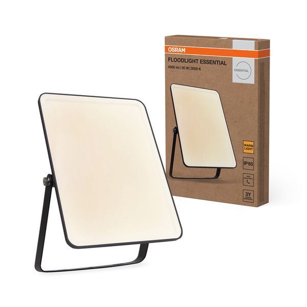 FL ESSENTIAL 50W 830 BK прожектор Osram (4099854429798) 4099854429798 фото