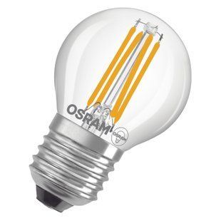 LED Star Classic P40 Filament 3,4W 827 CL E27 Светодиодная лампа Osram (4099854467790) 4099854467790 фото