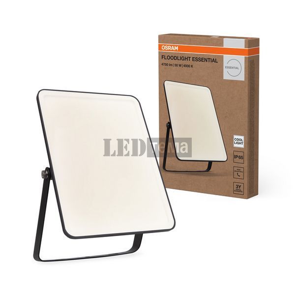 FL ESSENTIAL 50W 840 BK прожектор Osram (4099854429811) 4099854429811 фото