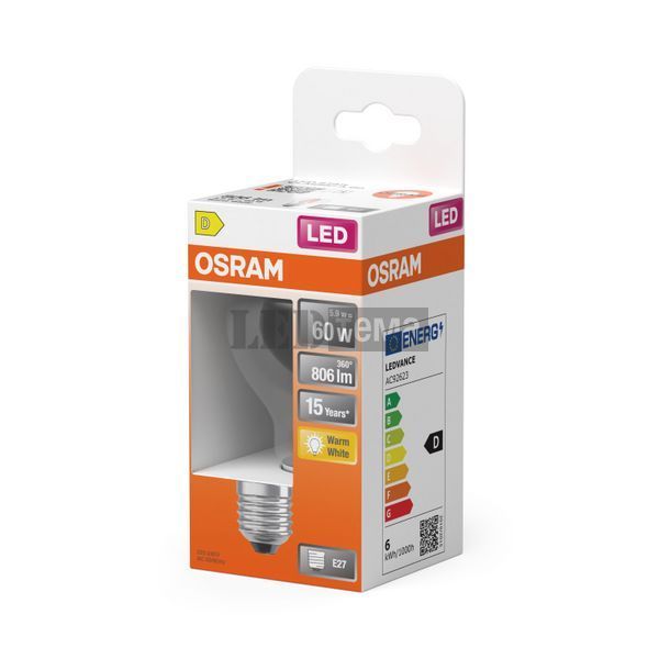 LED Star Classic A60 Filament 5,9W 827 CL E27 Світлодіодна лампа Osram (4099854467912) 4099854467912 фото