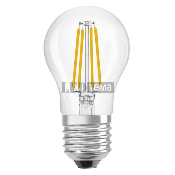 LED Star Classic P 40 Filament 3.4W 827 Clear E27 лампа світлодіодна OSRAM (4099854467790) 4099854467790 фото