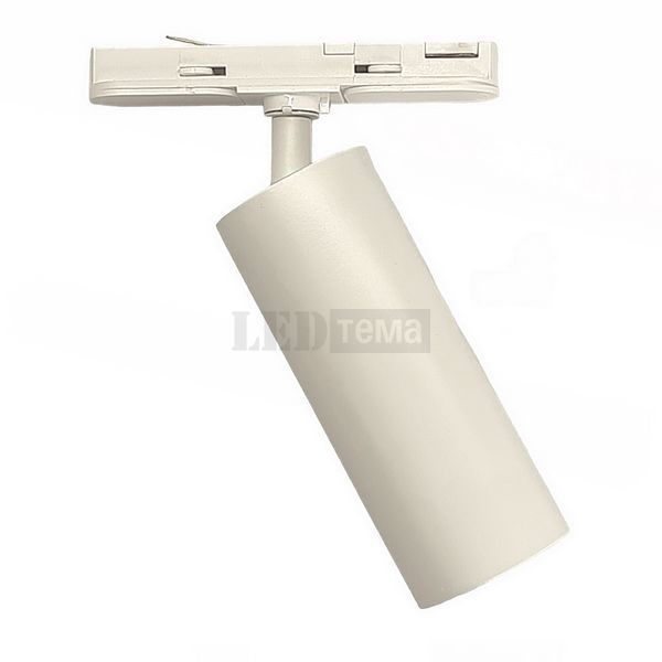 AccentFlow-208B 12Вт 24&deg; 5000K white CRI90 трековий світильник однофазний білий (AF208B-WH1224590) AF208B-WH1224590 фото