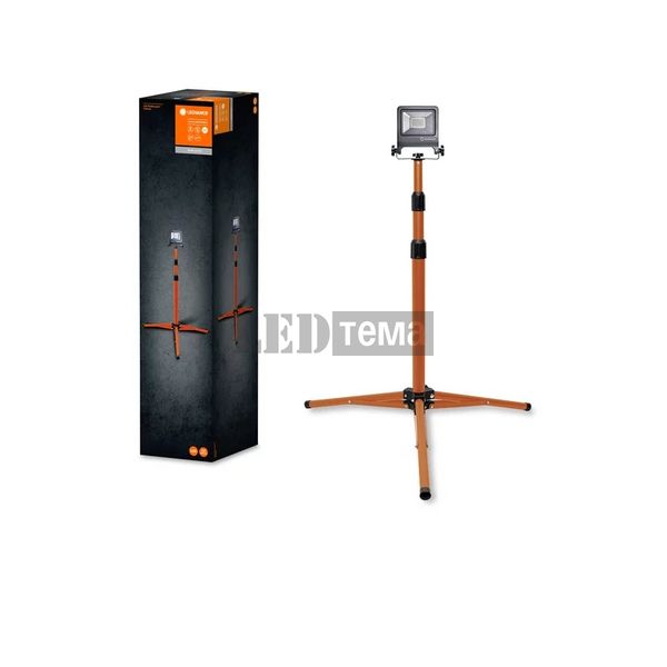 LED WORKLIGHT 1X20W 840 TRIPOD LEDV Прожектор світлодіодний переносний на тринозі Ledvance (4058075213890) 4058075213890 фото