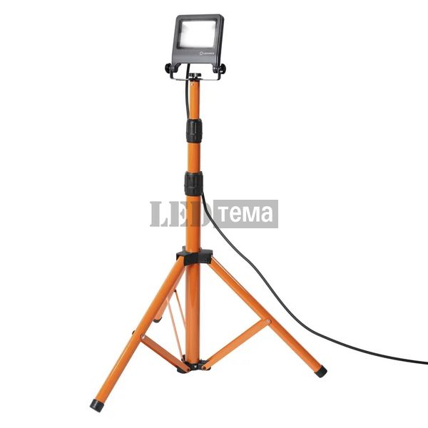 LED WORKLIGHT 1X20W 840 TRIPOD LEDV Прожектор світлодіодний переносний на тринозі Ledvance (4058075213890) 4058075213890 фото