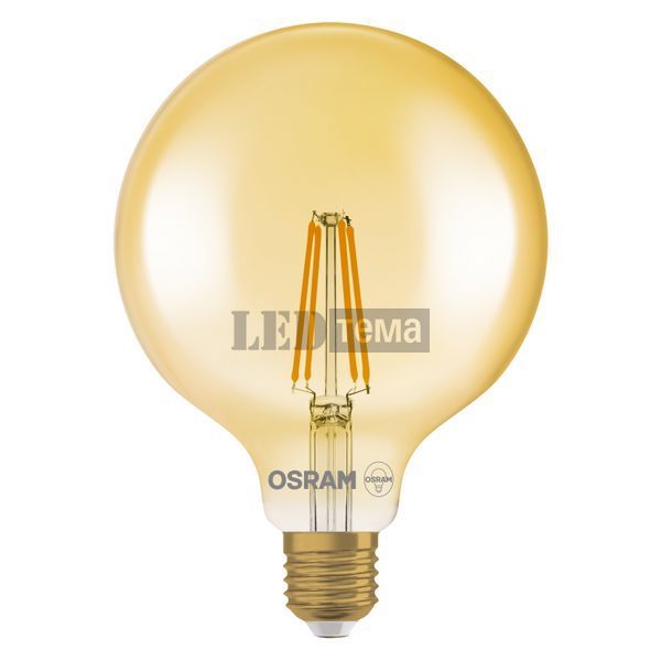 Vintage 1906 Globe 52 Filament 6,5W 824 Gold E27 Светодиодная лампа Osram (4058075809406) 4058075809406 фото