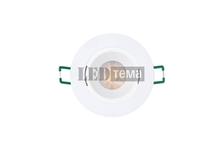 START SPOT ALUMINIUM 800LM 840 IP44 WHT Sylvania Світильник стельовий LED вбудований (005171) 005171 фото