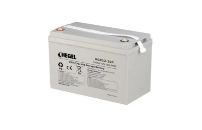 Акумуляторна батарея HEGEL GEL 100-12 12V 100Ah ( 330x171x220 mm), 28kg 6-CNFJ-100 фото