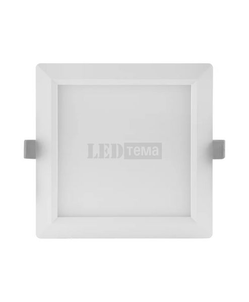 DL SLIM SQ 210 18 W 4000 K WT Ledvance (4058075079359) Плоский світлодіодний світильник Downlight з вбудованим драйвером, квадратної форми 4058075079359 фото