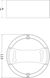 DL IP44 DN DN 115 865 920LM BK 8W 6500К круглый даунлайт LEDVANCE (4099854561627) 4099854561627 фото 3