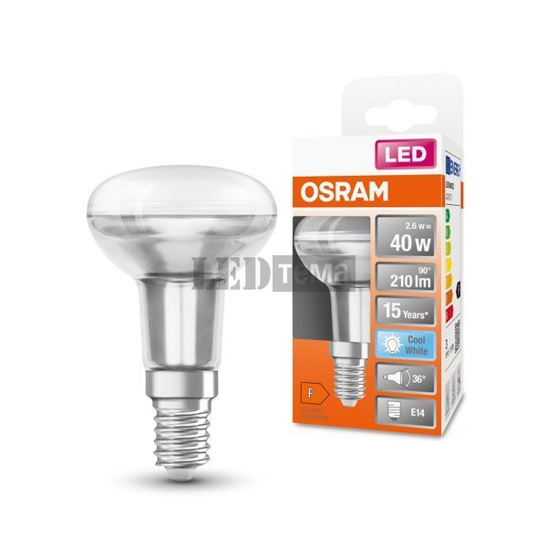LED Star R50 40 36&deg; 2,6W 840 E14 Світлодіодна лампа Osram (4058075433342) 4058075433342 фото