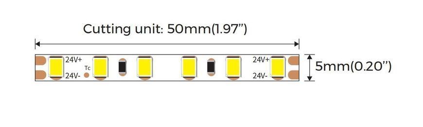 LED лента DJ60RGB-24V-10mm-IP20 14,4W 430Lm COLORS (DJ60RGB-24V-10mm) DJ60RGB-24V-10mm фото