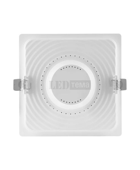 DL SLIM SQ 155 12 W 4000 K WT Ledvance (4058075079298) Плоский світлодіодний світильник Downlight з вбудованим драйвером, квадратної форми 4058075079298 фото