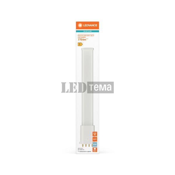 DULUX LED SE11 AC V 6W 865 FR 2G7 Світлодіодна лампа Ledvance (4099854669798) 4099854669798 фото