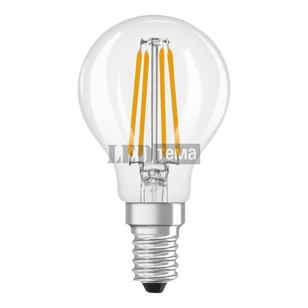 LED Star Classic P 40 Filament 3.4W 840 Clear E14 лампа світлодіодна OSRAM (4099854468339) 4099854468339 фото