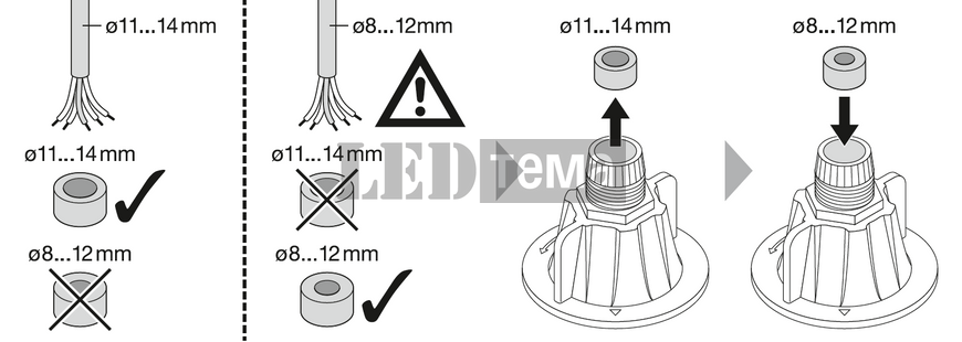 DP FLEX DA 1500 P 865 IP66 42W 6500К Пылевлагозащищённый светильник DALI-2 DIM LEDVANCE (4099854637766) 4099854637766 фото