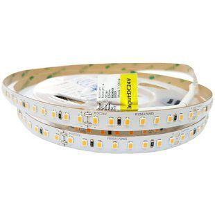 Світлодіодна стрічка 2835-128-IP20-WW-10-24 RD00C8TC-A 3000K CRI90 Rishang (10534) 10534 фото