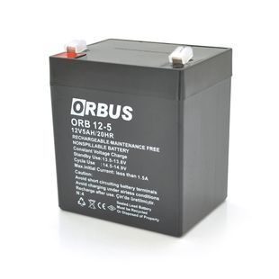 Акумуляторна батарея ORBUS ORB1250 AGM 12V 5Ah (100 x 68 x 90) 1.4 кг Q10 ORB12-5 фото
