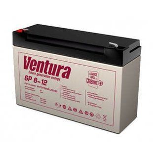 Аккумуляторная батарея Ventura 6V 12Ah (151*50*100),1.75 kg Q10 GP 6-12 фото