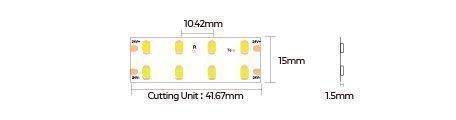 LED лента 24V-15mm-PW-IP20 3500K 18,9W COLORS (D8192-24V-15mm-PW) D8192-24V-15mm-PW фото