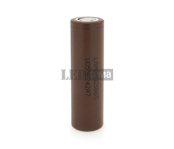 Акумулятор 18650 Li-Ion LG LGABHG21865-HG2, 3000mAh, 20A, 4.2/3.6/2.5V, BROWN, PVC BOX, 2 шт в упаковці, ціна за 1 шт (LGABHG21865-HG2) LGABHG21865-HG2 фото