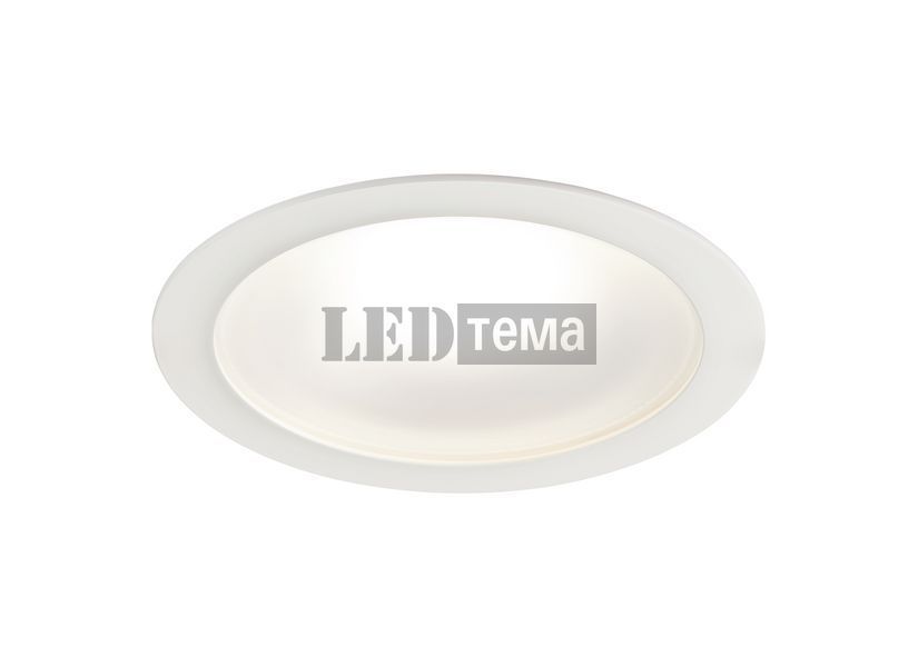 START Downlight 205 IP54 2100Lm 830 DALI 20W Світильник круглий врізний керований Sylvania (0030336) 0030336 фото