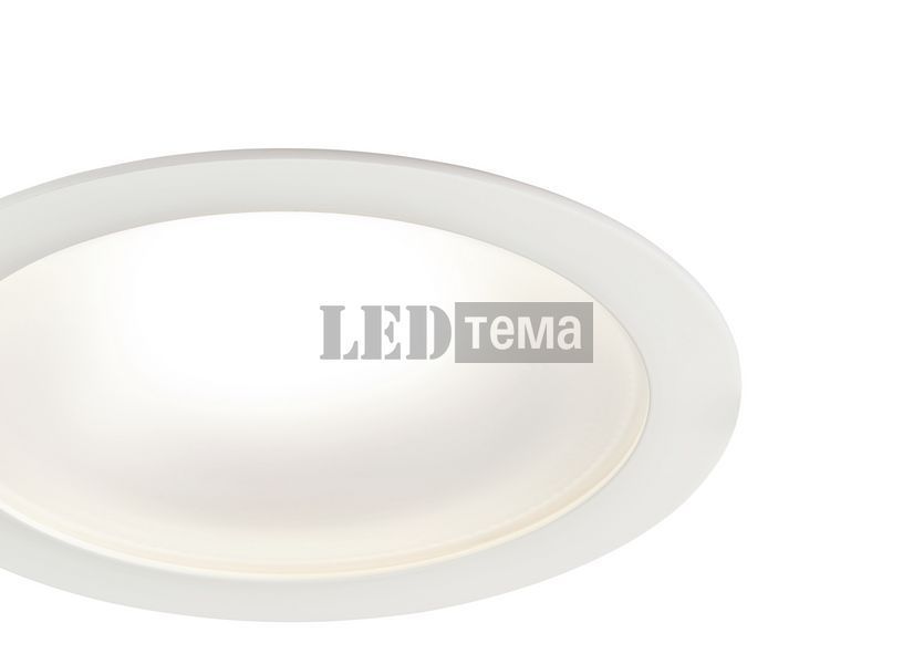 START Downlight 205 IP54 2100Lm 830 DALI 20W Світильник круглий врізний керований Sylvania (0030336) 0030336 фото