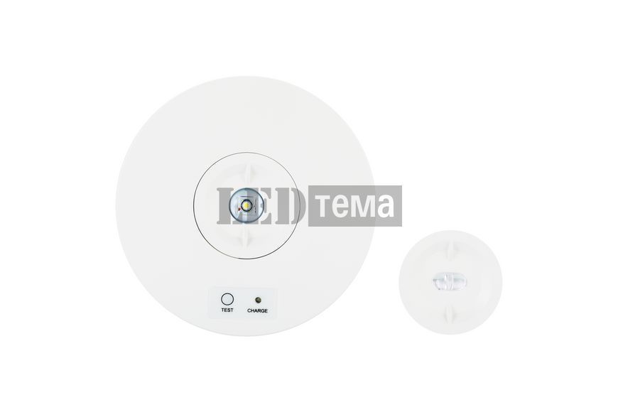 LiFeSafe SURFACE ROUND IP65 2,2W 6500К Аварійний світильник ST EM3h Sylvania (0032008) 0032008 фото