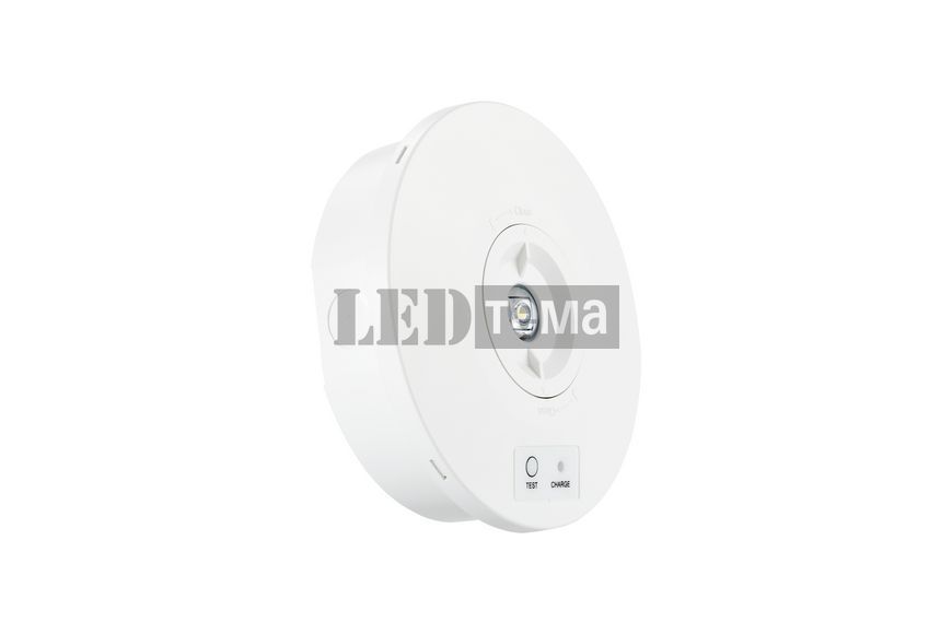 LiFeSafe SURFACE ROUND IP65 2,2W 6500К Аварійний світильник ST EM3h Sylvania (0032008) 0032008 фото