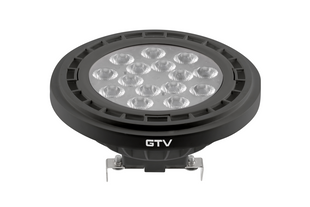 G53 AR111 12.5 W 1100 лм 4000K DC12В 40&deg; Світлодіодна лампа низьковольтна, чорний GTV (LD-AR111NW13W40-10) LD-AR111NW13W40-10 фото