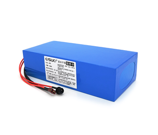 Аккумуляторная батарея литиевая QiSuo 48V 18A с элементами Li-ion 18650, DC: 5.5x2.1мама + разъем T-2HQмама (QS-4818) QS-4818 фото