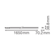 TRUSYS FLEX P RAIL 1500 5P WT Шинопровід LEDVANCE (4058075781672) 4058075781672 фото 4