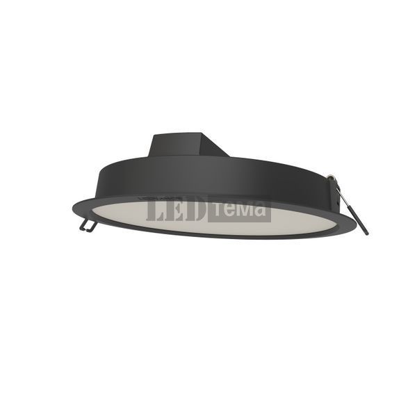 DL IP44 DN DN 190 830 1980LM BK 18W 3000К круглый даунлайт LEDVANCE (4099854561702) 4099854561702 фото