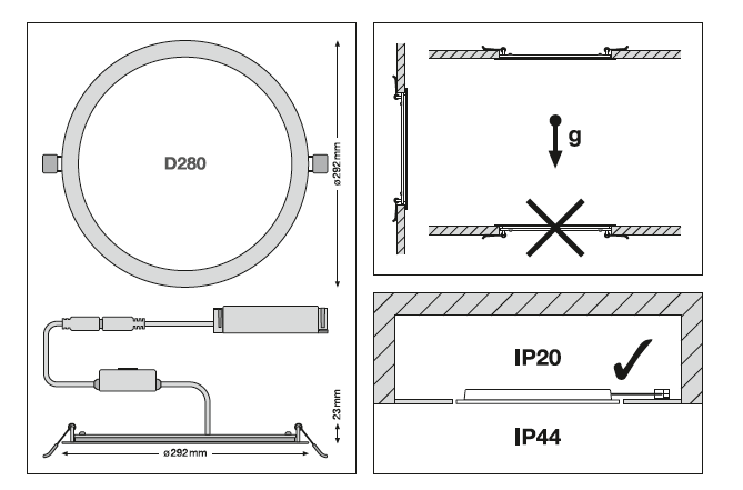 DL SLIM ALU DA D100 V ML83040WT 7,5-9,5W 3000/4000К круглий даунлайт DALI-2 DIM CCT перем. потуж. IP44/IP20 LEDVANCE (4099854441899) 4099854441899 фото