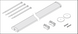 LN SF IP44 DALI 600 P 840 WT 18W 4000К Лінійний світильник DALI-2 DIM LEDVANCE (4058075733336) 4058075733336 фото 4