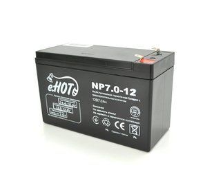 Аккумуляторная батарея 12V 7Ah ENOT (150 x 65 x 95 (100)) NP7.0-12 фото