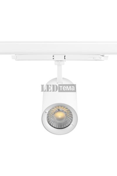 Pixo Large 40W 5050LM 930 NB MB WB DALI WHITE CRI90 24&deg;-36&deg;-54&deg; трековый светильник управляемый трехфазный белый с дополнительными линзами Sylvania (0004564) 0004564 фото