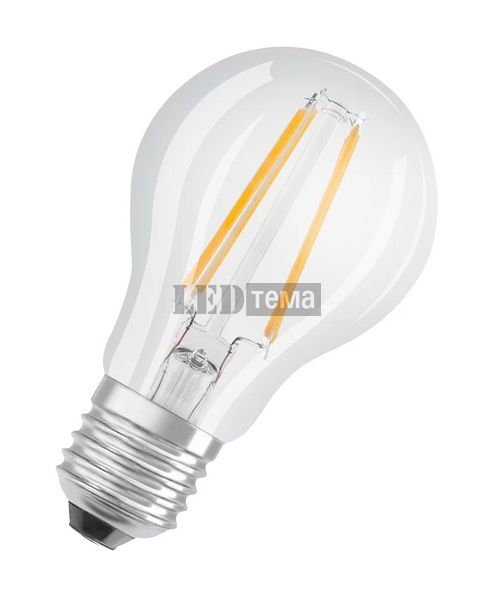 LED CL A60 DIM 6,5W/827 230V FIL E27 10X1 OSRAM Світлодіодна лампа димована (4058075115958) 4058075115958 фото