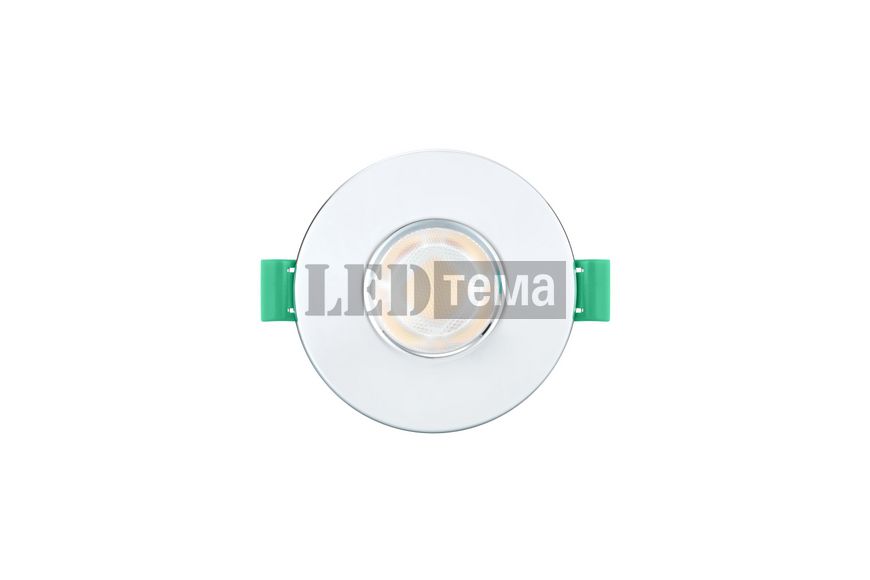 Start Spot IP65 Fire Bezel Polished Chrome Sylvania Рамка для вбудованого світильника (0059839) 0059839 фото