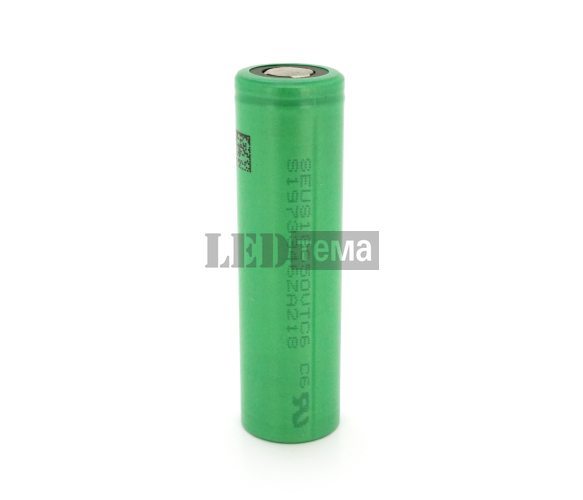 Аккумулятор 18650 Li-Ion Sony US18650VTC6, 3000mAh, 20A, 4.2/3.6/2.5V, GREEN, 2 шт в упаковке, цена за 1 шт (US18650VTC6) US18650VTC6 фото