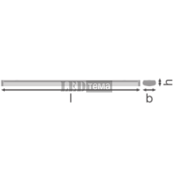 LN SF IP44 DALI 1500 P 830 WT 45W 3000К Лінійний світильник DALI-2 DIM LEDVANCE (4058075733435) 4058075733435 фото